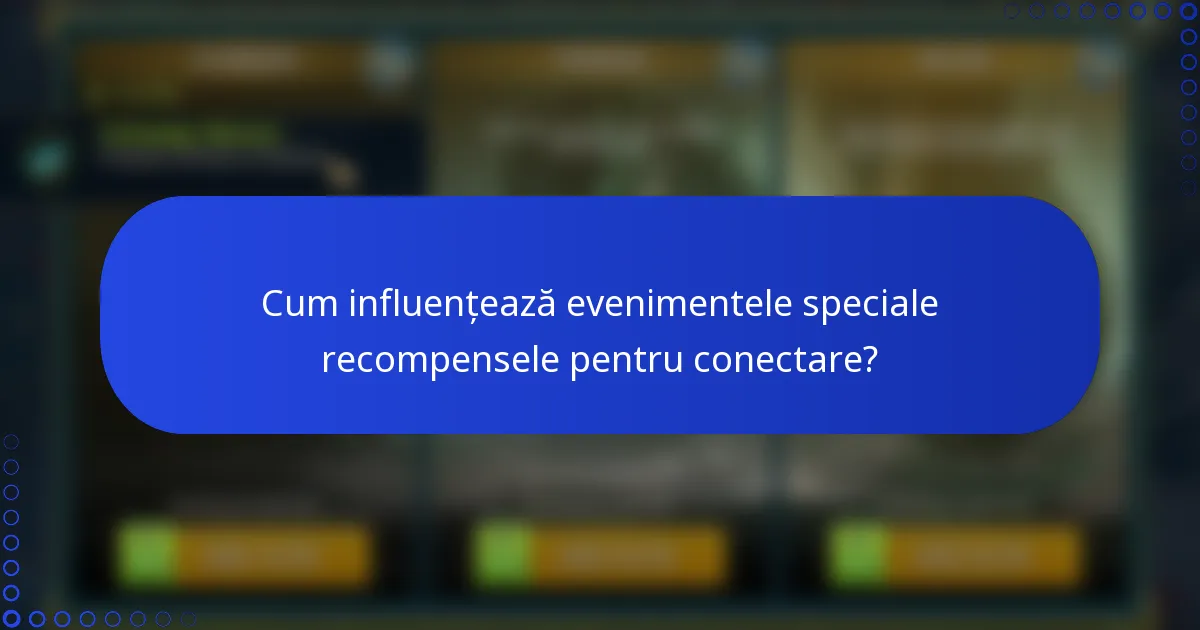 Cum influențează evenimentele speciale recompensele pentru conectare?